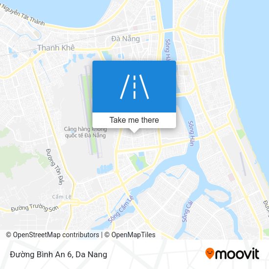 Đường Bình An 6 map