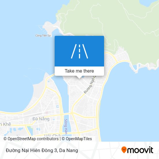 Đường Nại Hiên Đông 3 map