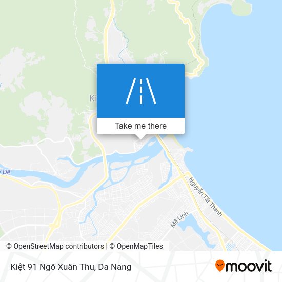 Kiệt 91 Ngô Xuân Thu map