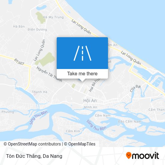 Tôn Đức Thắng map
