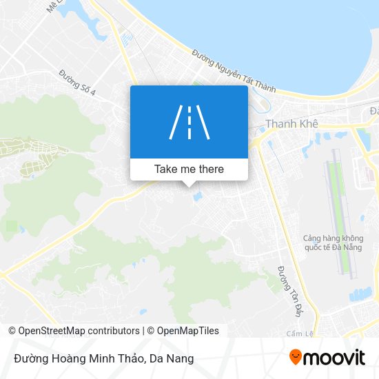 Đường Hoàng Minh Thảo map
