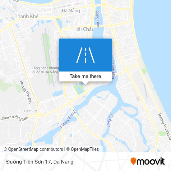 Đường Tiên Sơn 17 map