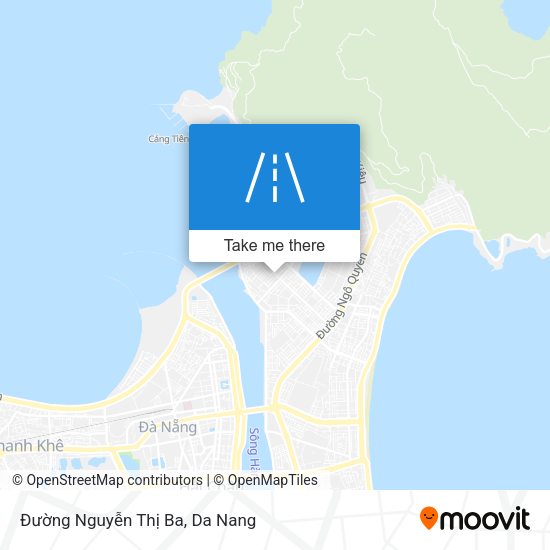 Đường Nguyễn Thị Ba map