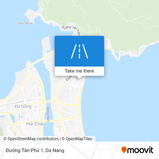 Đường Tân Phú 1 map