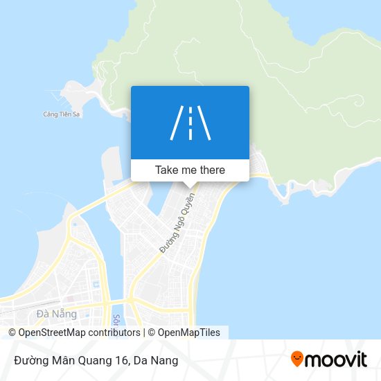 Đường Mân Quang 16 map