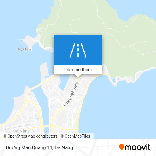 Đường Mân Quang 11 map