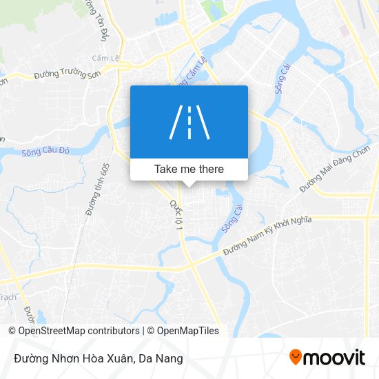 Đường Nhơn Hòa Xuân map