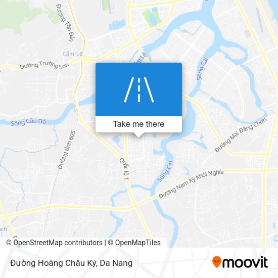Đường Hoàng Châu Ký map