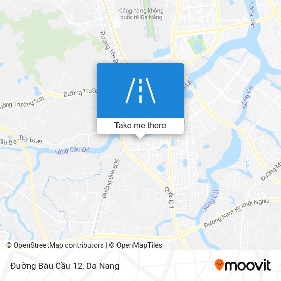 Đường Bàu Cầu 12 map