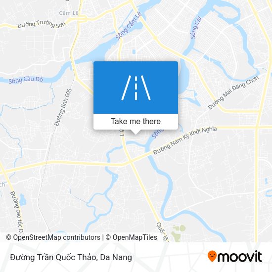 Đường Trần Quốc Thảo map