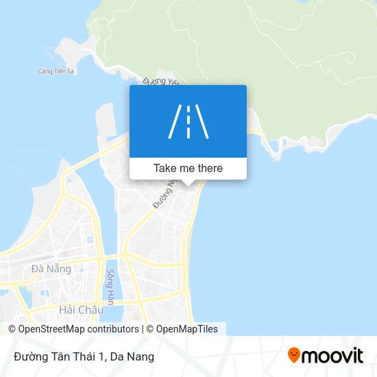 Đường Tân Thái 1 map