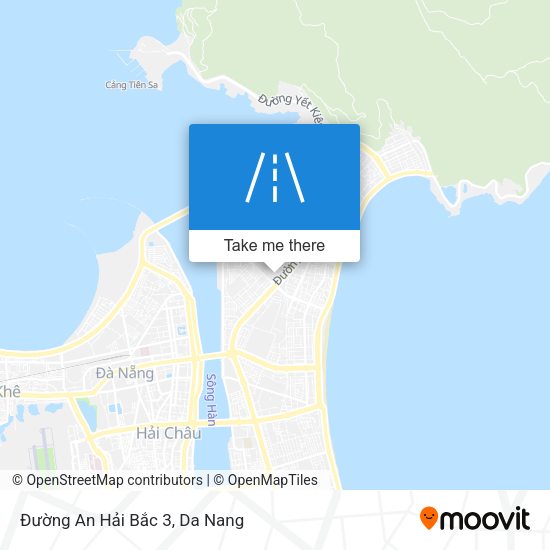 Đường An Hải Bắc 3 map