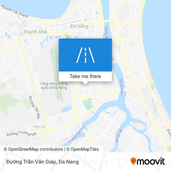 Đường Trần Văn Giáp map