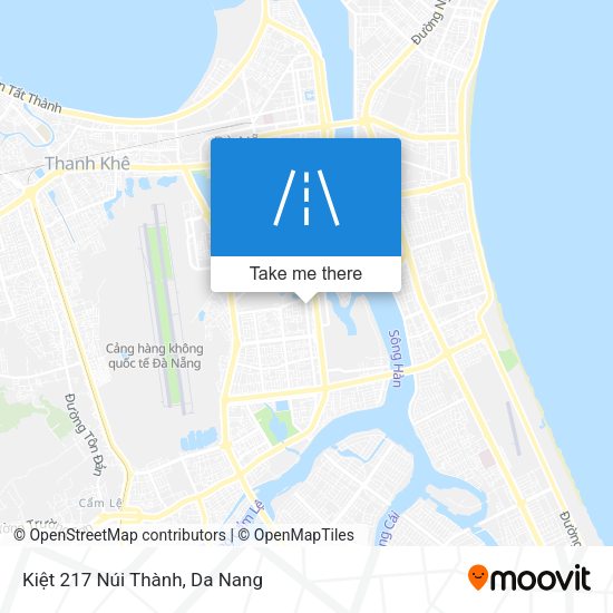 Kiệt 217 Núi Thành map