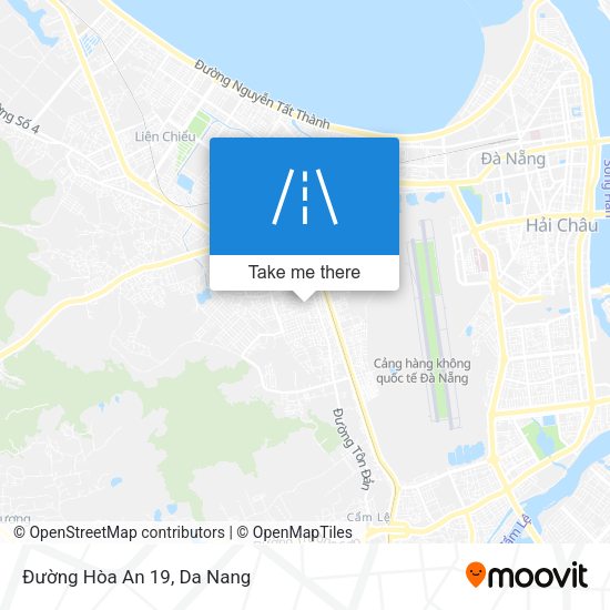 Đường Hòa An 19 map