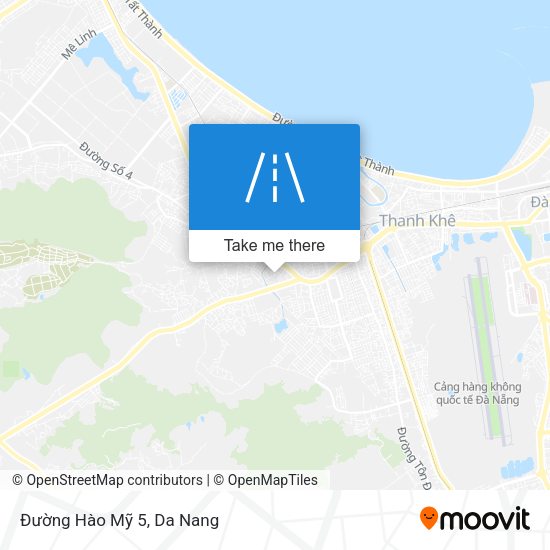 Đường Hào Mỹ 5 map