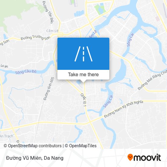 Đường Vũ Miên map