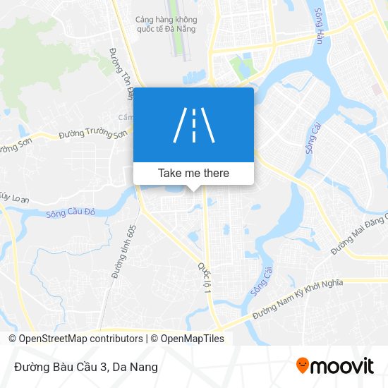 Đường Bàu Cầu 3 map