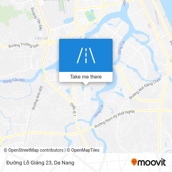 Đường Lỗ Giáng 23 map