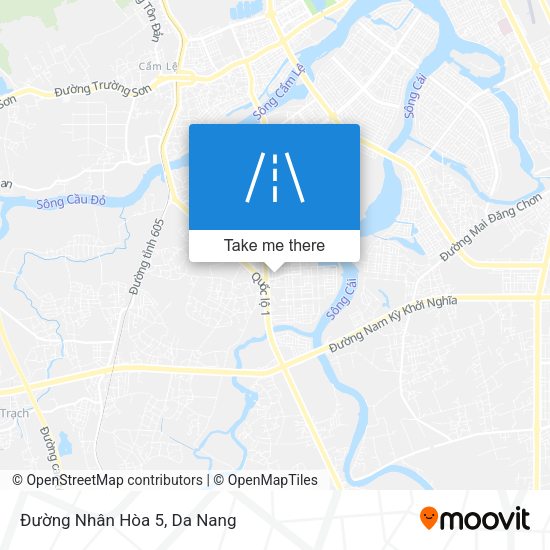 Đường Nhân Hòa 5 map