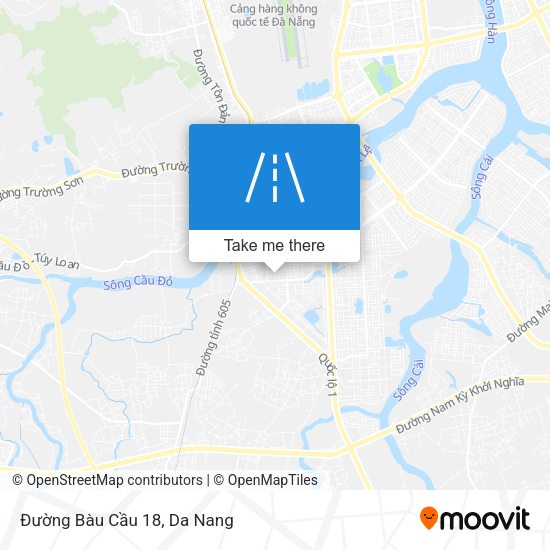 Đường Bàu Cầu 18 map