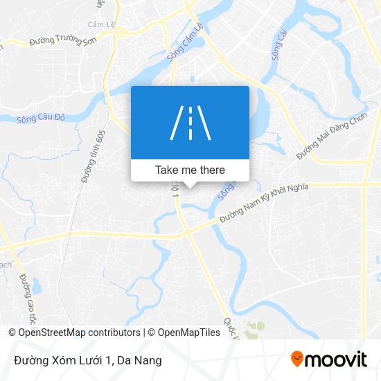 Đường Xóm Lưới 1 map