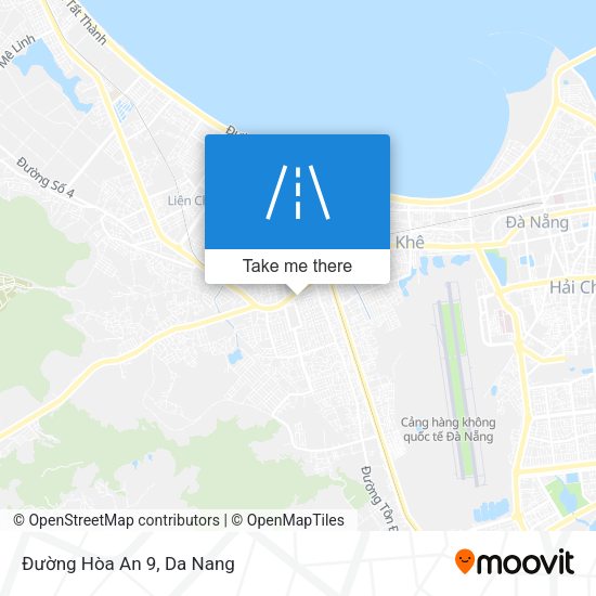 Đường Hòa An 9 map