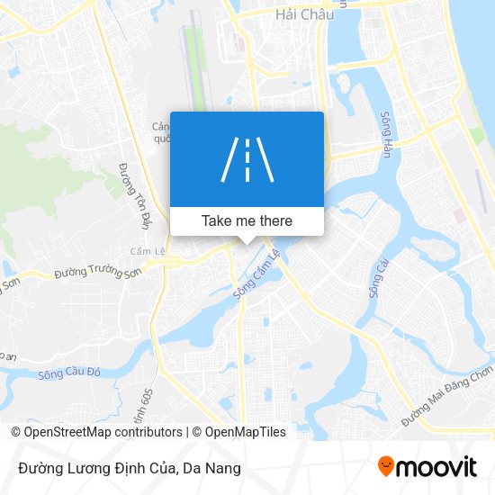 Đường Lương Định Của map