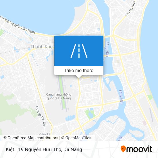 Kiệt 119 Nguyễn Hữu Thọ map