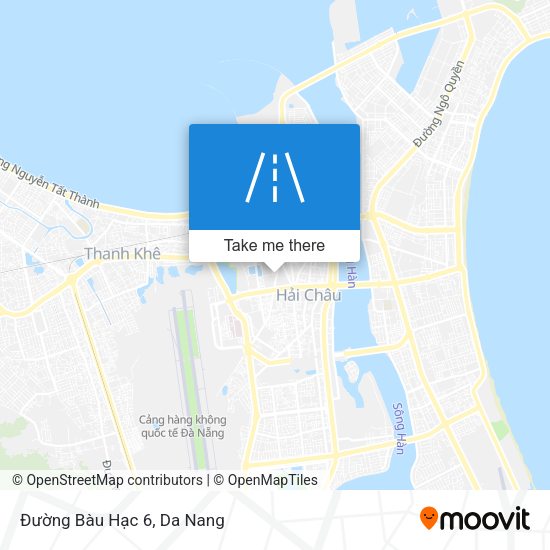 Đường Bàu Hạc 6 map