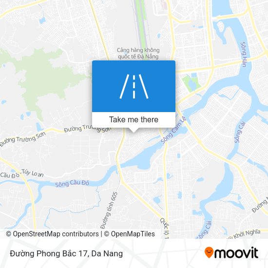 Đường Phong Bắc 17 map