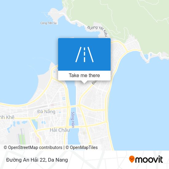 Đường An Hải 22 map
