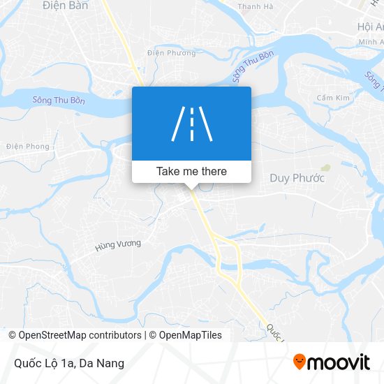 Quốc Lộ 1a map