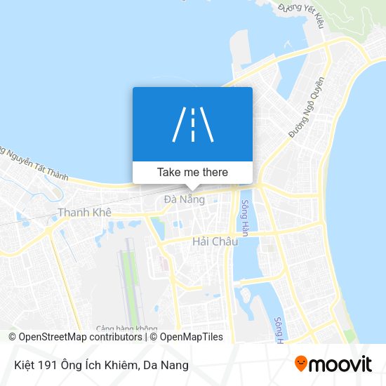 Kiệt 191 Ông Ích Khiêm map
