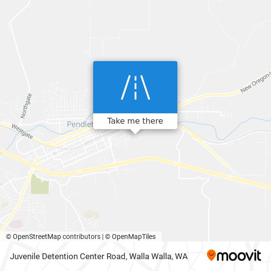 Mapa de Juvenile Detention Center Road