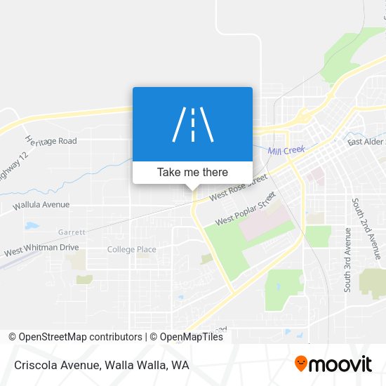 Mapa de Criscola Avenue