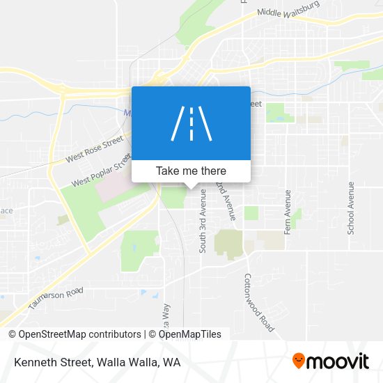 Kenneth Street map