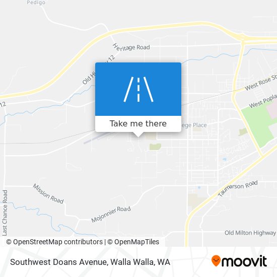 Mapa de Southwest Doans Avenue