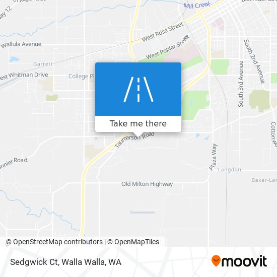 Mapa de Sedgwick Ct