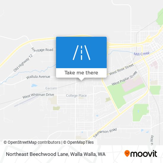 Mapa de Northeast Beechwood Lane