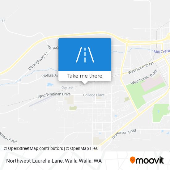 Northwest Laurella Lane map