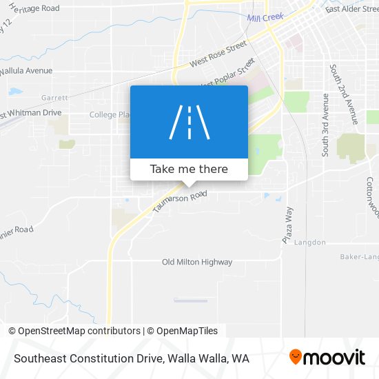 Southeast Constitution Drive map