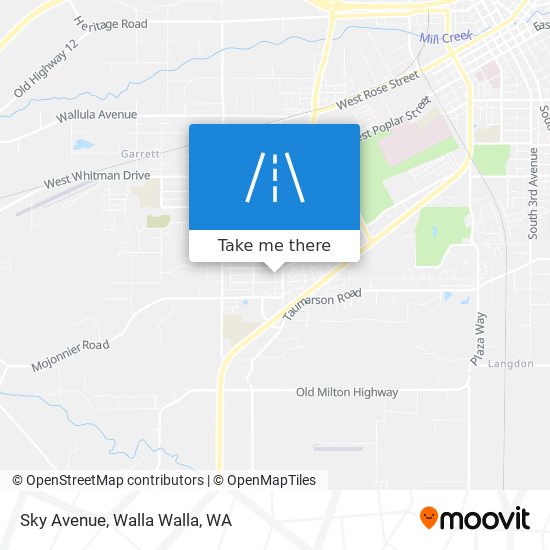 Sky Avenue map