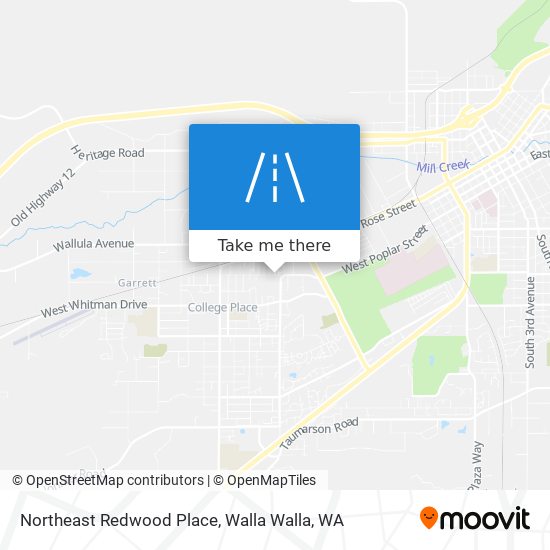 Mapa de Northeast Redwood Place