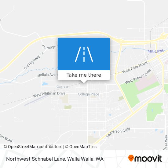 Mapa de Northwest Schnabel Lane