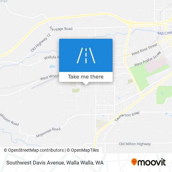 Mapa de Southwest Davis Avenue