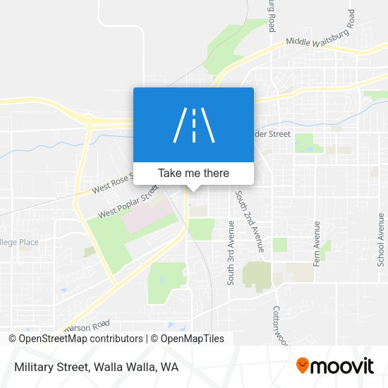 Mapa de Military Street