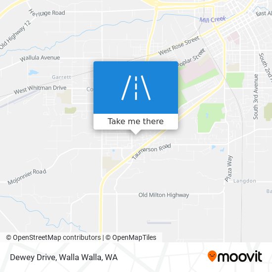 Mapa de Dewey Drive