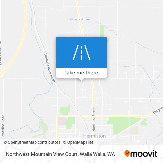 Mapa de Northwest Mountain View Court