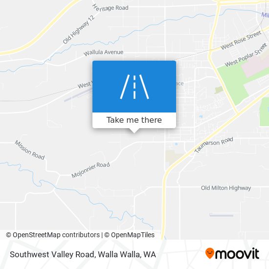 Mapa de Southwest Valley Road